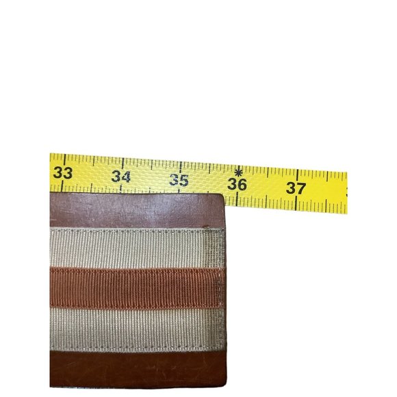Vtg Wide Waist Leather‎ Cincher Belt Women 28\
